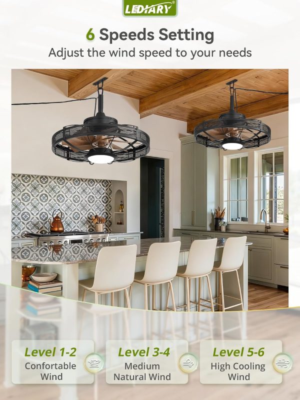 81wQykbiUVL._AC_SL1500_.jpg windphoto 20" Brown IP65 Waterproof Outdoor Ceiling Fan with Light for Patios | APP&Remote Control,6-Speeds,3CCT Dimmable,Reverse DC Motor, Suitable for 10' x 12' Area,for Gazebo,Porch