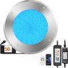 windphoto 10" RGBW LED Pool Lights for Inground Pool, 120V 54Watt Swimming Pool Lights with 50FT Cord, IP68 Waterproof Pool Underwater Light for 10" Wet Niches (Transformer & Controller Included)
