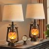 91wpfj2jVCL._AC_SL1500_.jpg windphoto 18.72" LED Vintage Lantern Flickering Flame Table Lamps for Bedrooms Set of 2 18.72" Blow-Controlled LED Lantern Flickering Flame Table Lamps for Bedrooms Set of 2